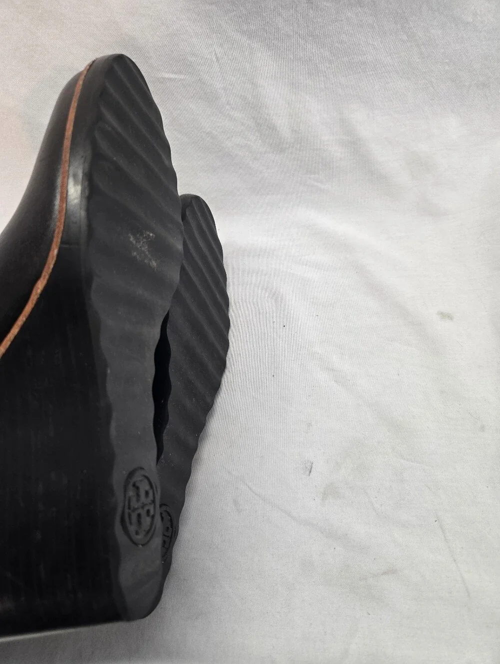 Tory Burch Women's Size 8.5 Black Primrose Wedge Bootie